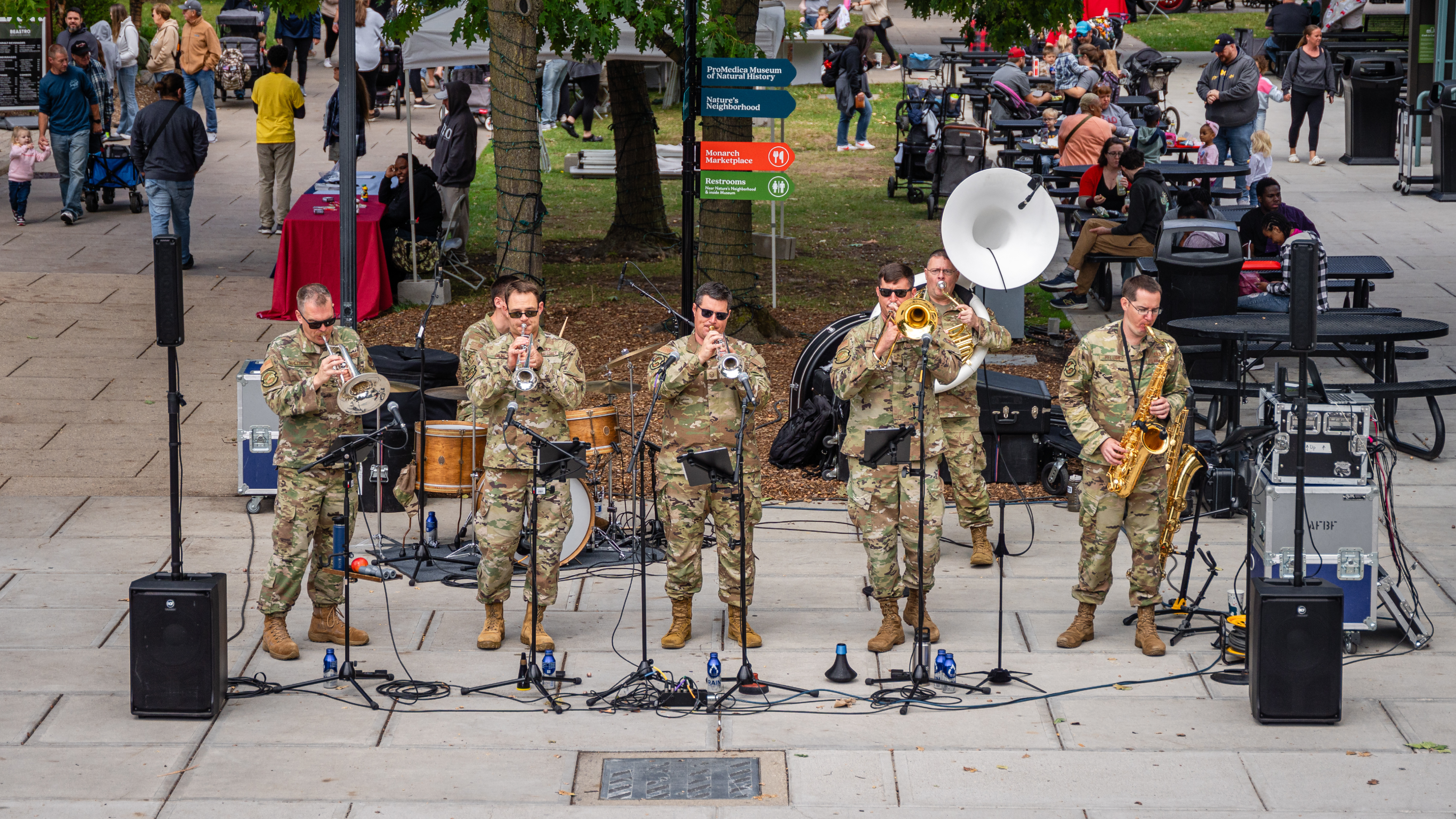 Spirit of Freedom performs at the Toledo Zoo.